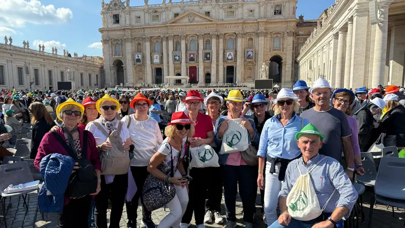 I pellegrini dalla Valcamonica - Foto © www.giornaledibrescia.it