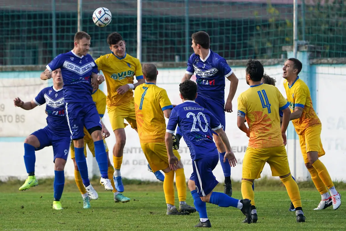 Prima categoria, S. Michele Travagliato-Eden Esine 1-1