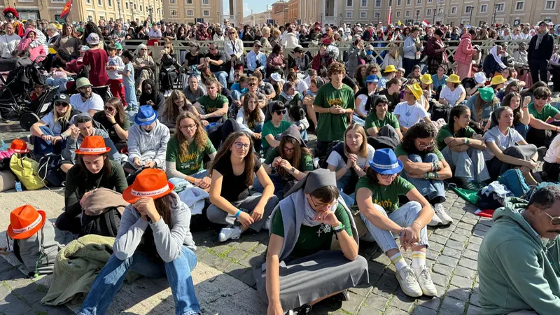 Giovani salesiani arrivati da tutta Italia