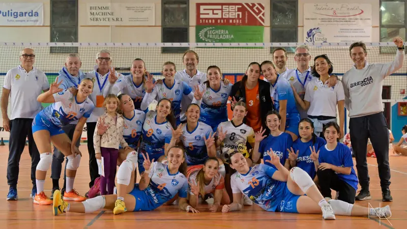 Il Brescia Volley - © www.giornaledibrescia.it