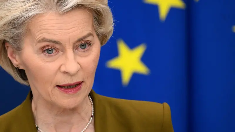 Ursula von der Leyen, presidente della Commissione europea - Foto Afp/Nicolas Tucat © www.giornaledibrescia.it