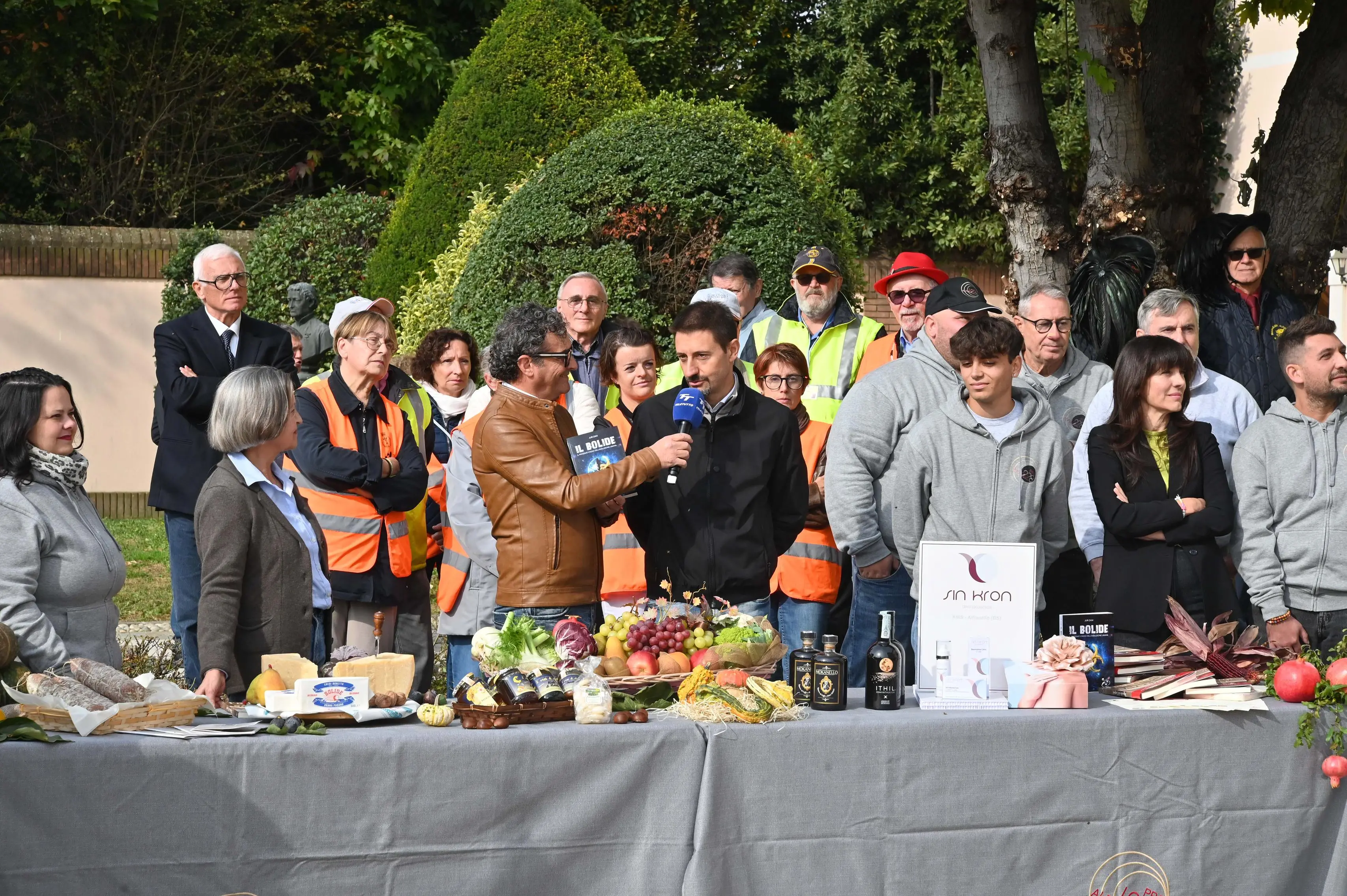 ALFIANELLO IN PIAZZA CON NOI  REDAZIONE PROVINCIA 19-10-2025  GABRIELE STRADA NEW EDEN GROUP 