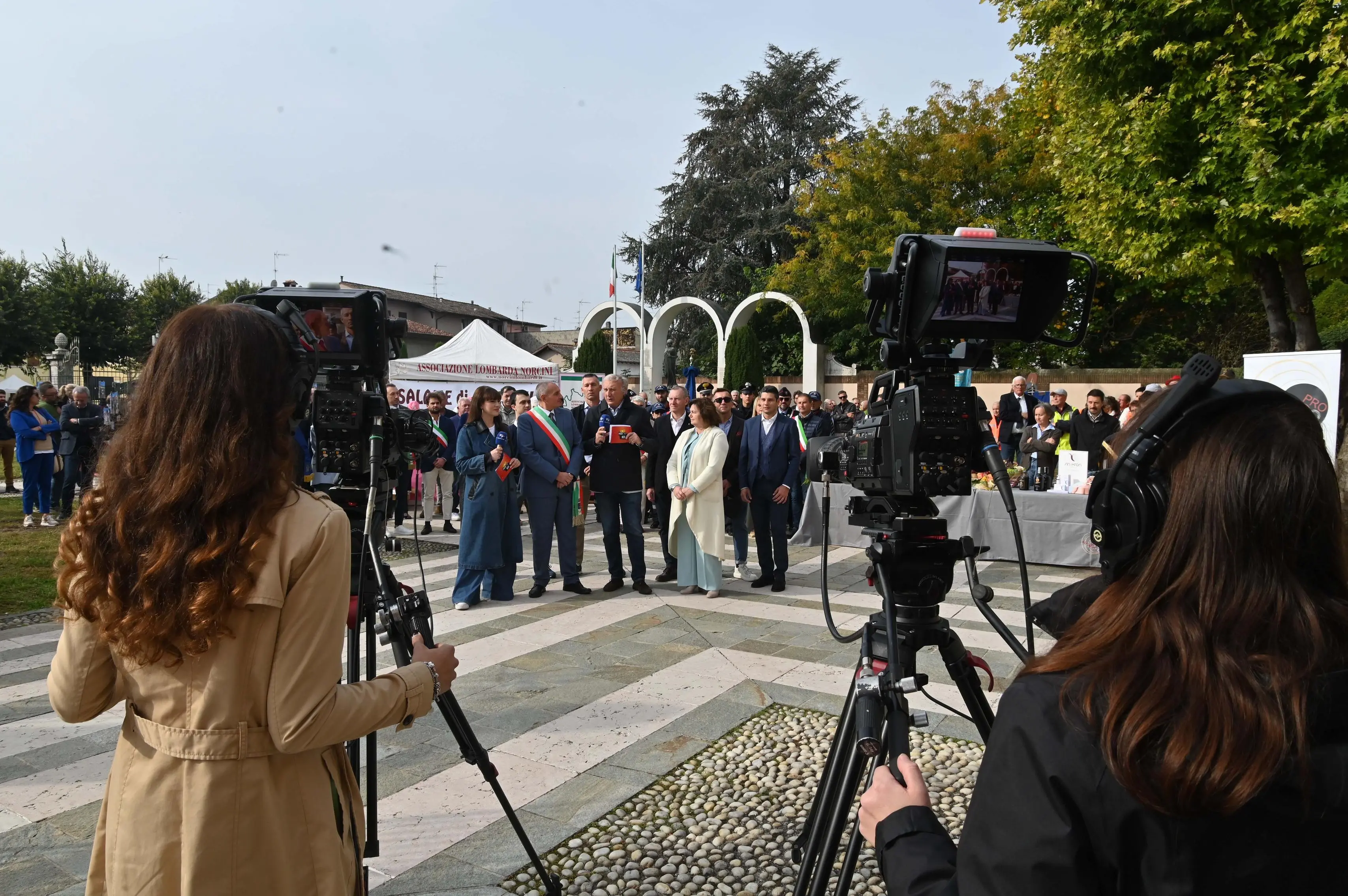 ALFIANELLO IN PIAZZA CON NOI  REDAZIONE PROVINCIA 19-10-2025  GABRIELE STRADA NEW EDEN GROUP 