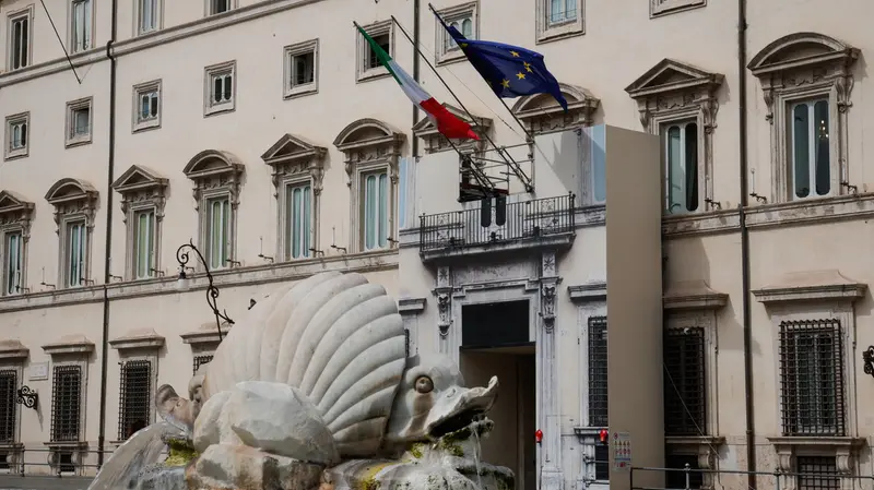 Palazzo Chigi, sede del governo italiano - Foto Ansa © www.giornaledibrescia.it