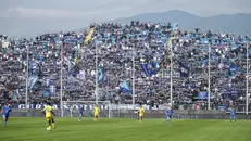 I tifosi al Rigamonti - Foto New Reporter Nicoli © www.giornaledibrescia.it