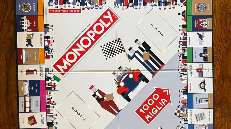 Il Monopoly Mille Miglia - © www.giornaledibrescia.it