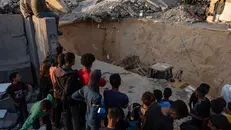 La ricerca degli ostaggi Israeliani a Gaza - Foto Ansa © www.giornaledibrescia.it