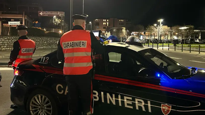 Una pattuglia del Radiomobile
