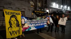 Amici e parenti al termine della sentenza in Cassazione per l’omicidio di Serena Mollicone nei confronti dell'ex comandante della caserma di Arce, Franco Mottola, la moglie Anna Maria e il figlio Marco, accusati dell'omicidio della ragazza avvenuto nel giugno del 2001 nel centro del, Roma, 11 marzo 2025. ANSA/ANGELO CARCONI