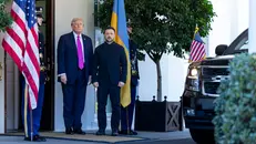 Trump e Zelensky alla Casa Bianca - Foto Ansa © www.giornaledibrescia.it