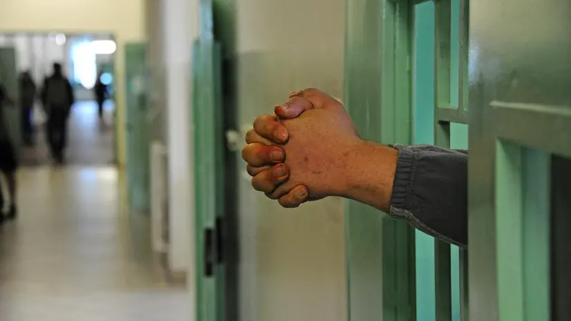 Un detenuto (foto simbolica)