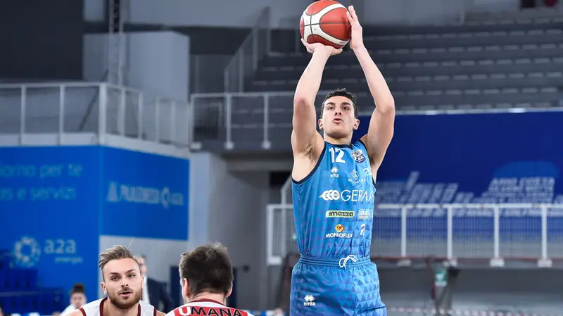 Giordano Bortolani ai tempi della Germani - Foto New Reporter Checchi © www.giornaledibrescia.it