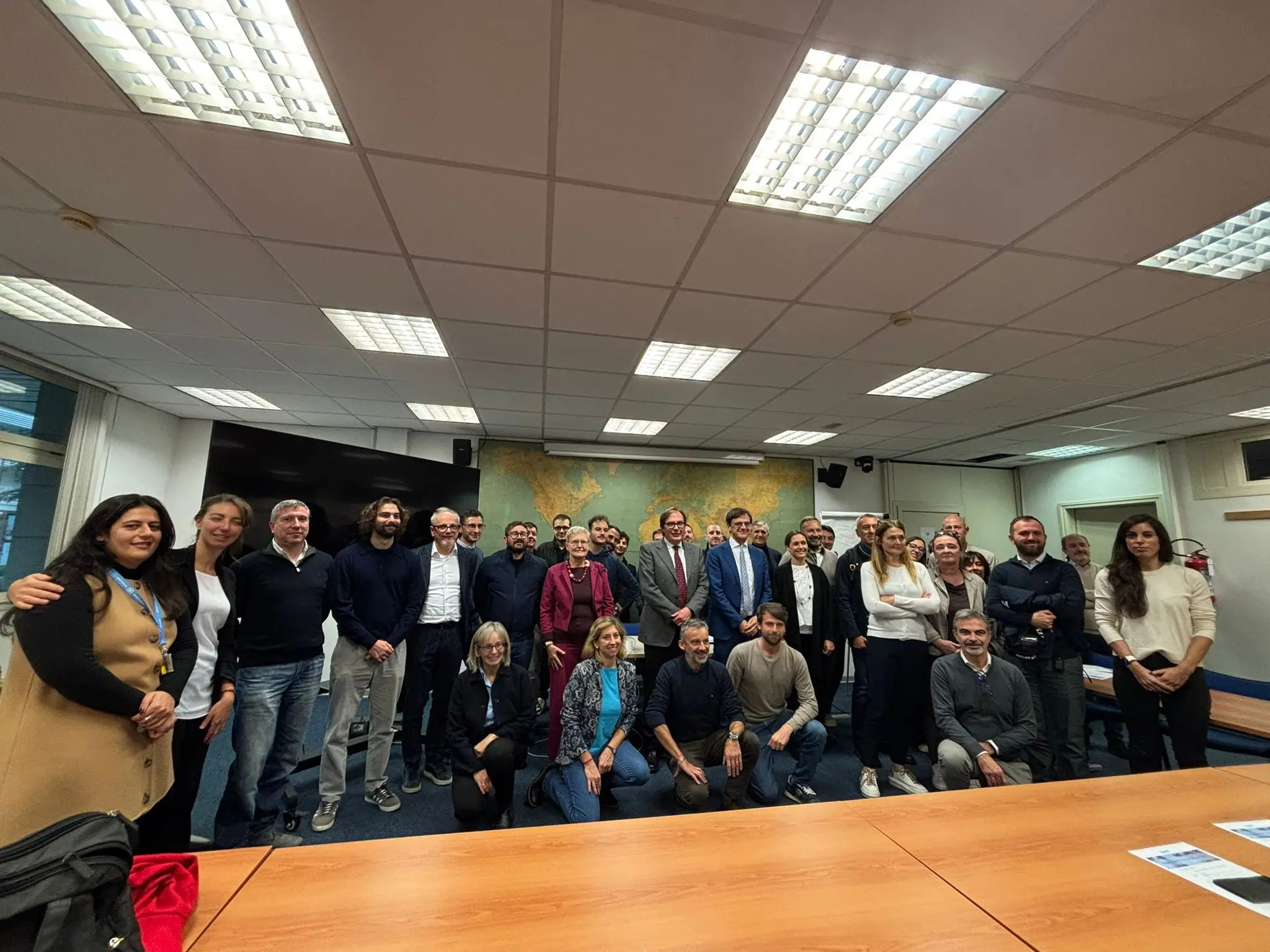 L'associazione Alumni in visita all'Unicri