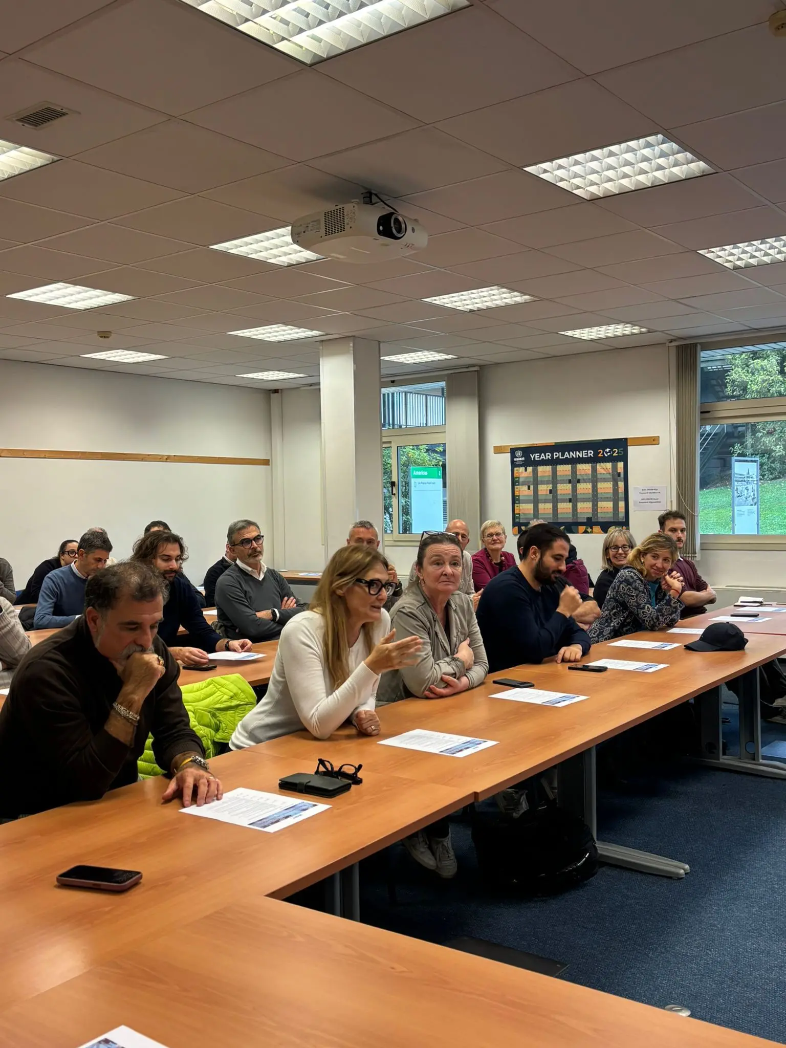 L'associazione Alumni in visita all'Unicri