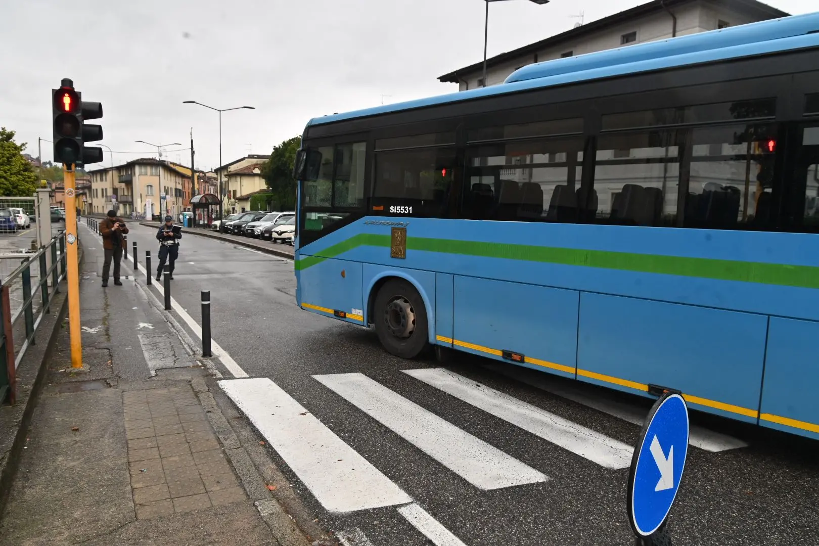 Donna investita all'incrocio tra via Zadei e via Cipani