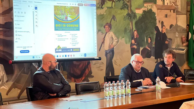 Un momento della presentazione a Pezzaze