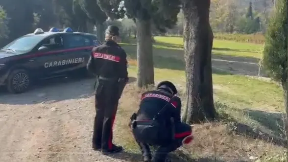 Il luogo dove è stata ritrovata la donna