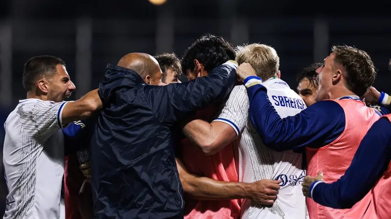 La coesione dell'Union Brescia - Foto New Reporter Comincini  © www.giornaledibrescia.it