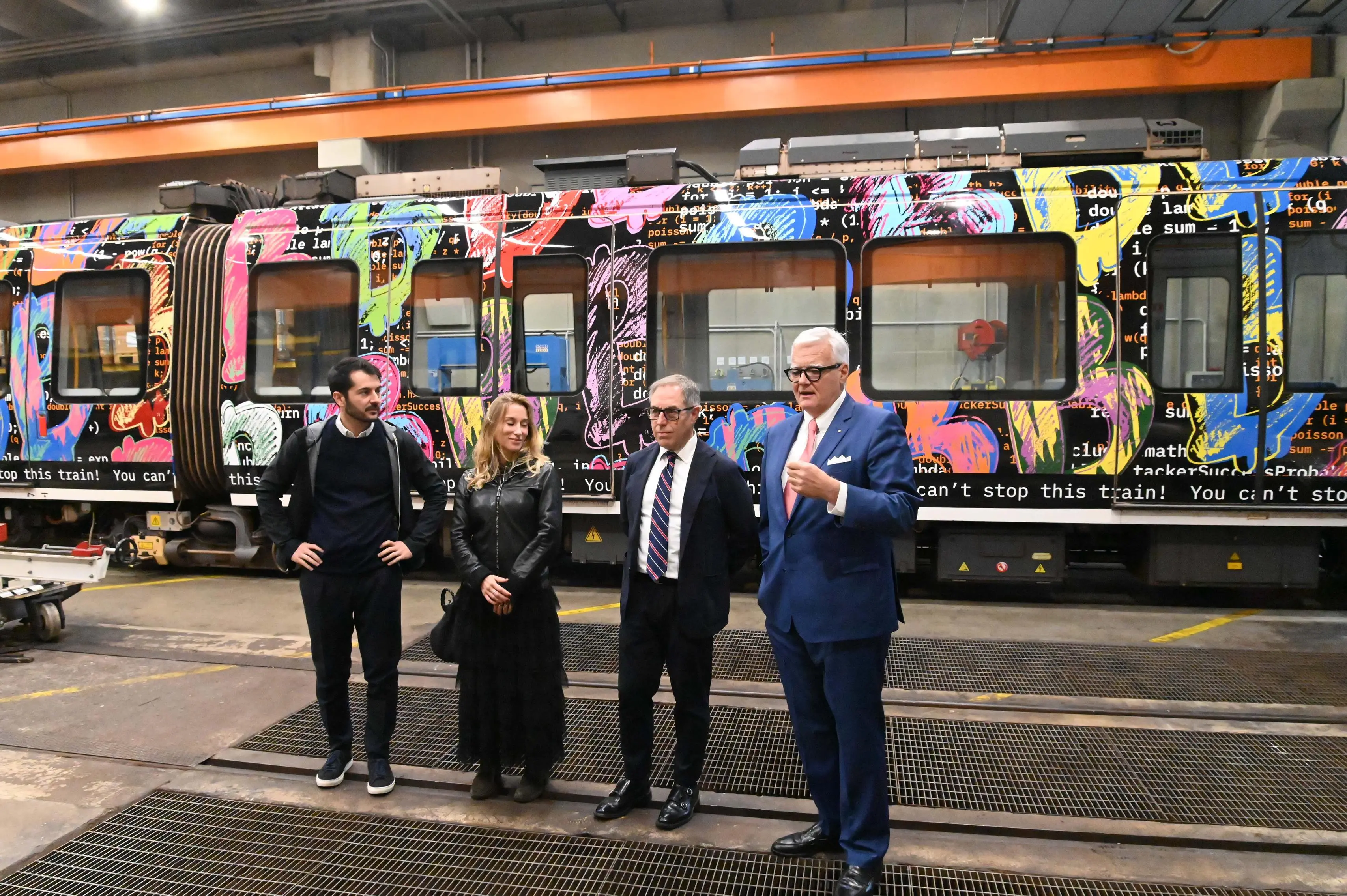 L'inaugurazione della nuova opera del Mum di Brescia