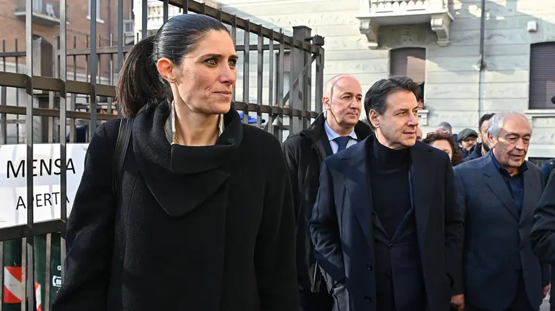 Chiara Appendino e Giuseppe Conte - Foto Ansa © www.giornaledibrescia.it