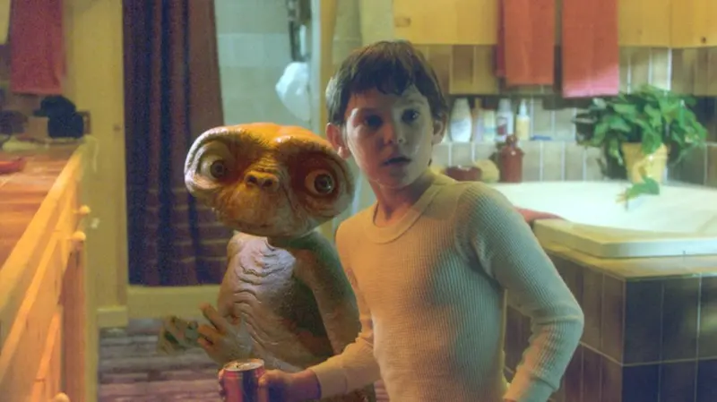 Un fotogramma tratto da «Et» di Steven Spielberg