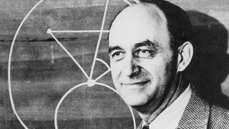 Il premio Nobel per la fisica Enrico Fermi