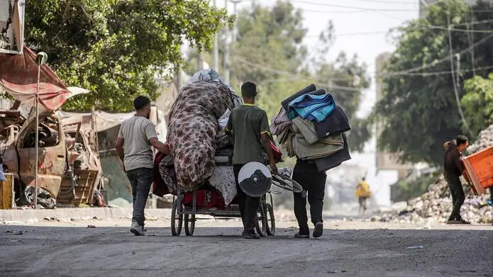 Uno scatto dalla Striscia di Gaza - © www.giornaledibrescia.it