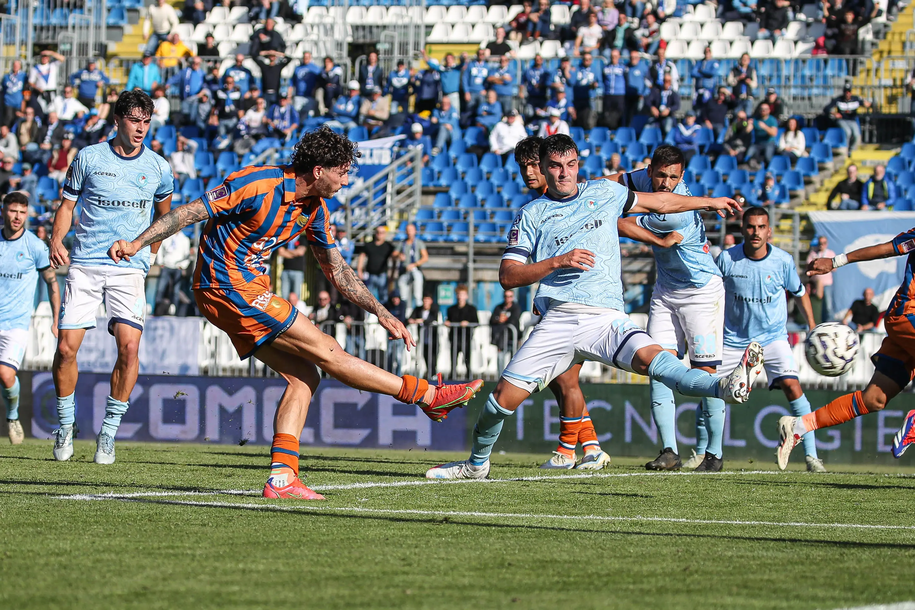 Serie C, gli scatti di Union Brescia-Albinoleffe