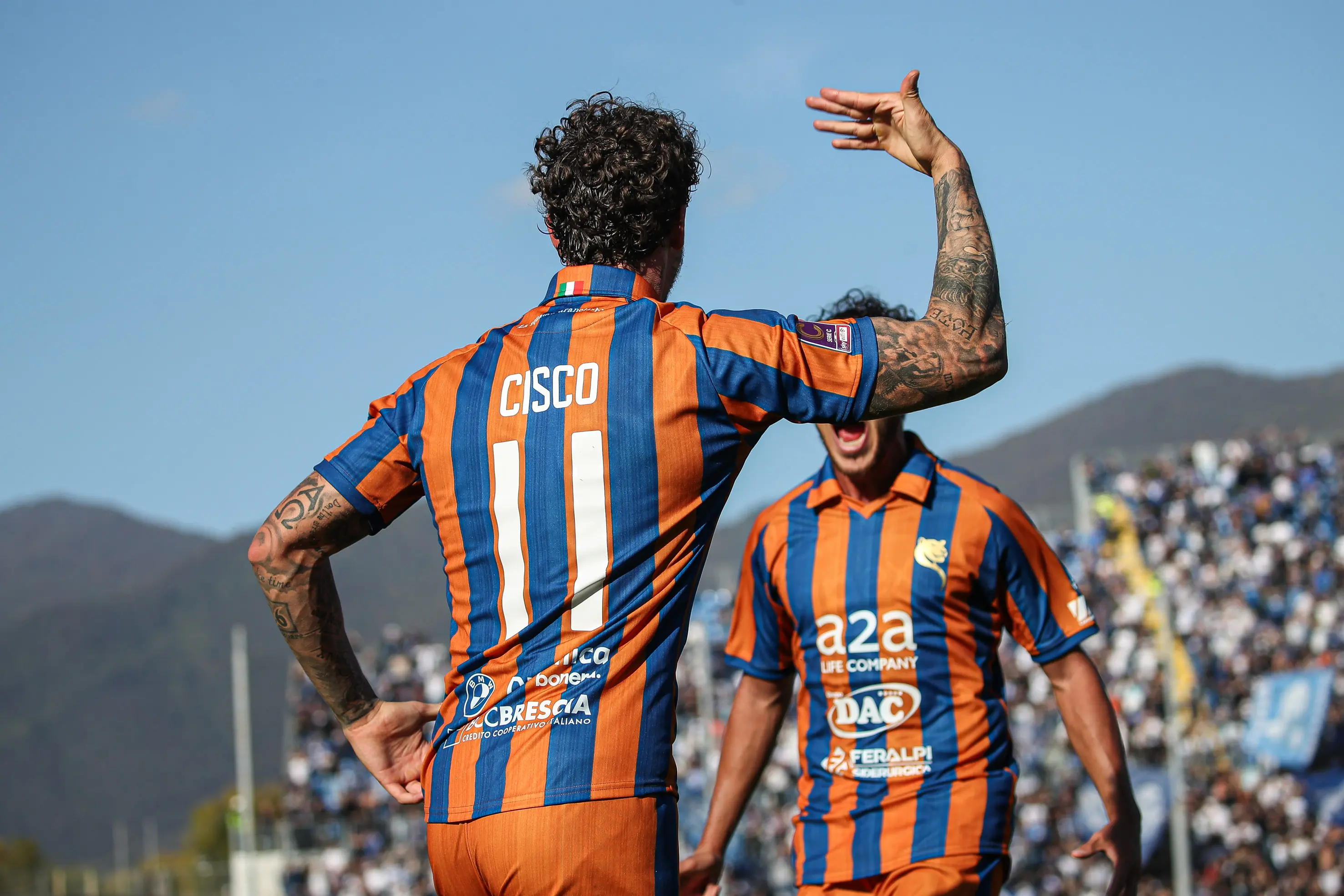 Serie C, gli scatti di Union Brescia-Albinoleffe