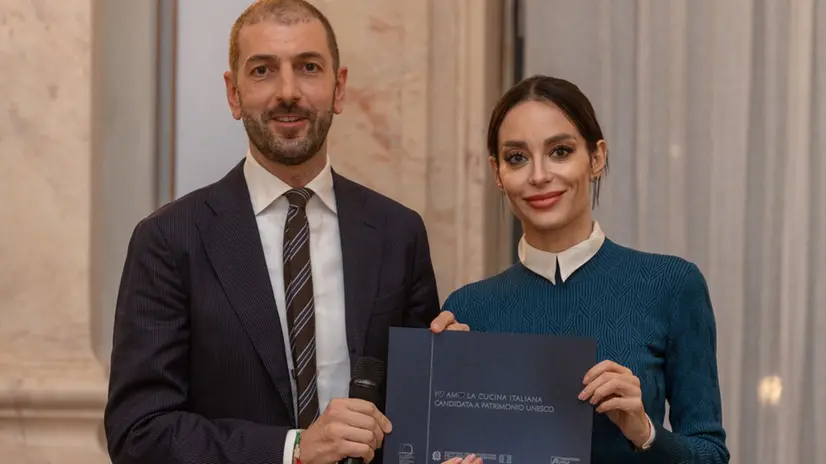 Debora Massari con Giangiacomo Calovini