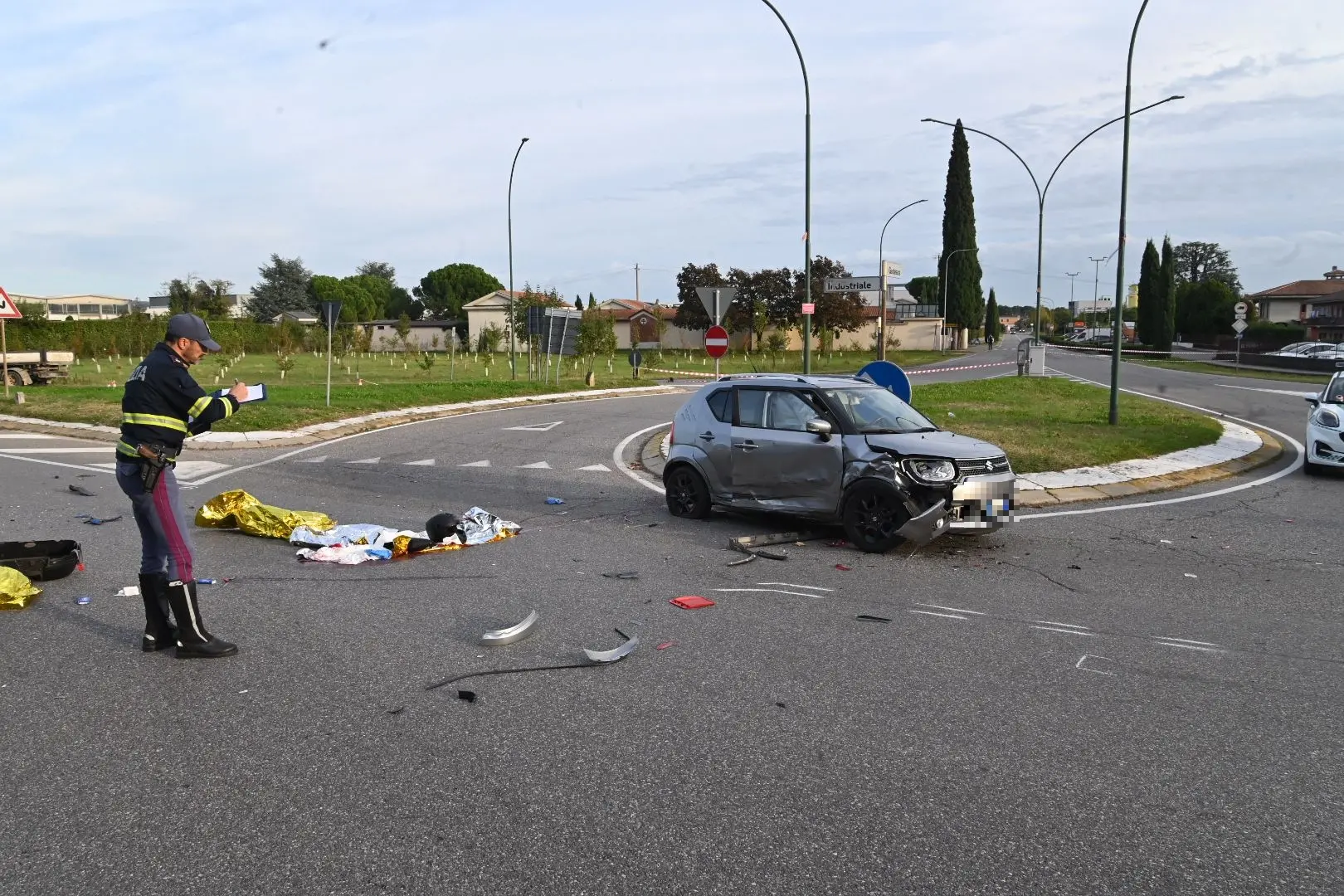 L'incidente mortale di Prevalle