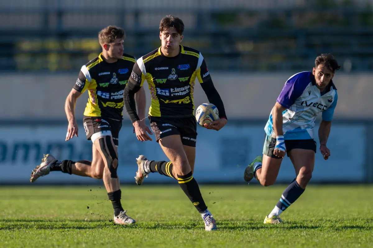 Rugby, gli scatti di Carpenedolo-Cus Torino