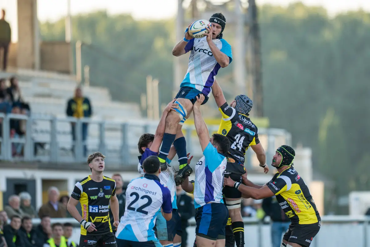 Rugby, gli scatti di Carpenedolo-Cus Torino