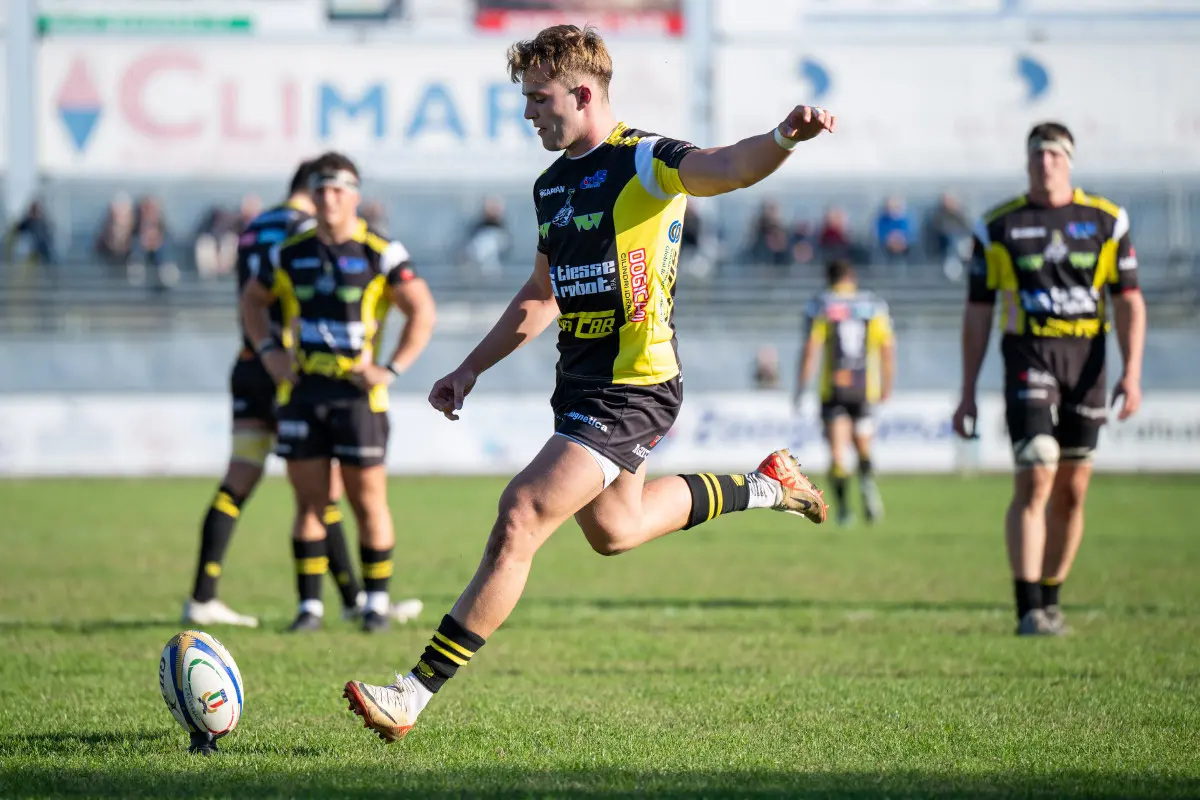 Rugby, gli scatti di Carpenedolo-Cus Torino