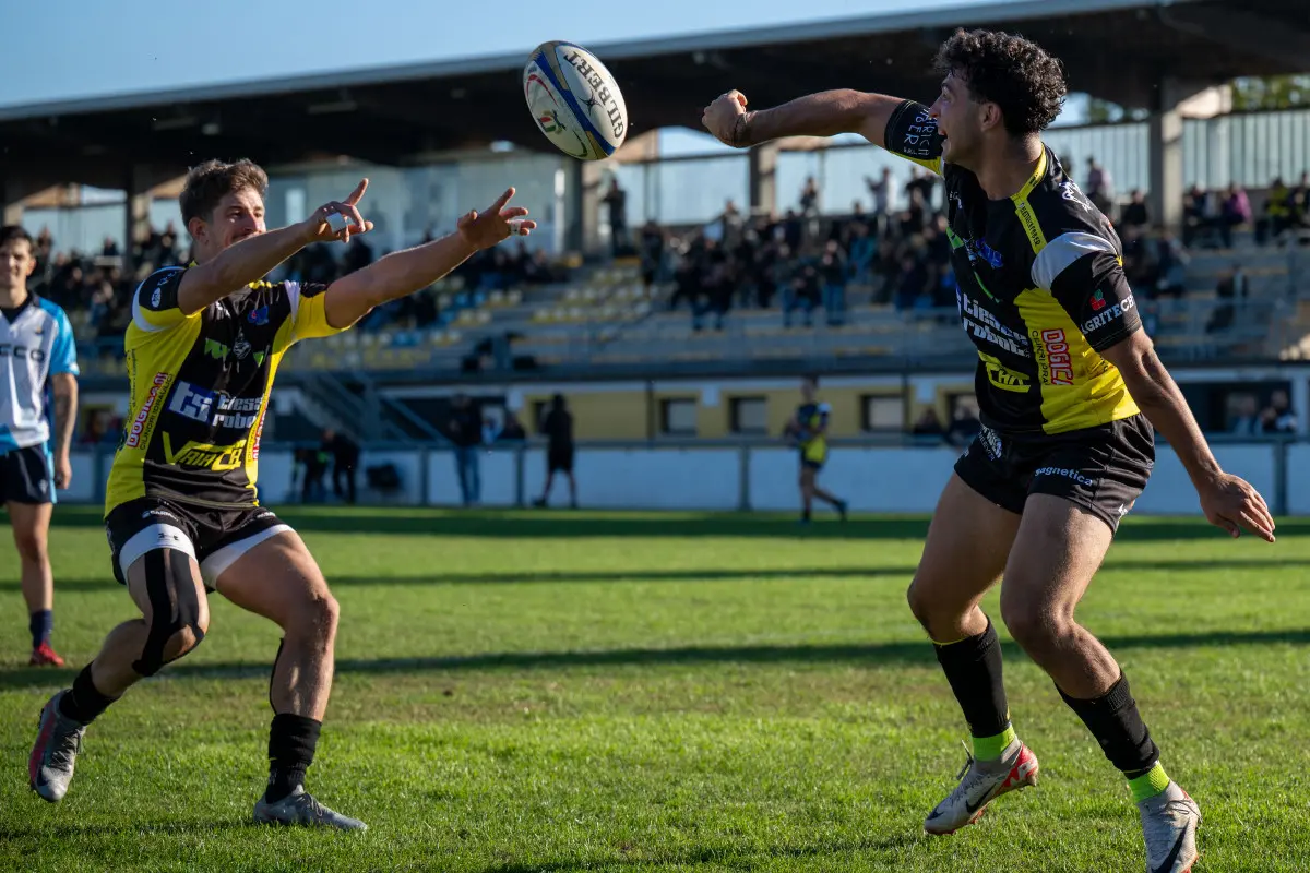 Rugby, gli scatti di Carpenedolo-Cus Torino