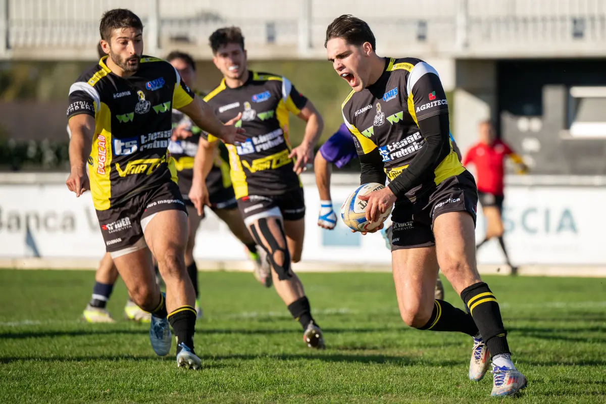 Rugby, gli scatti di Carpenedolo-Cus Torino
