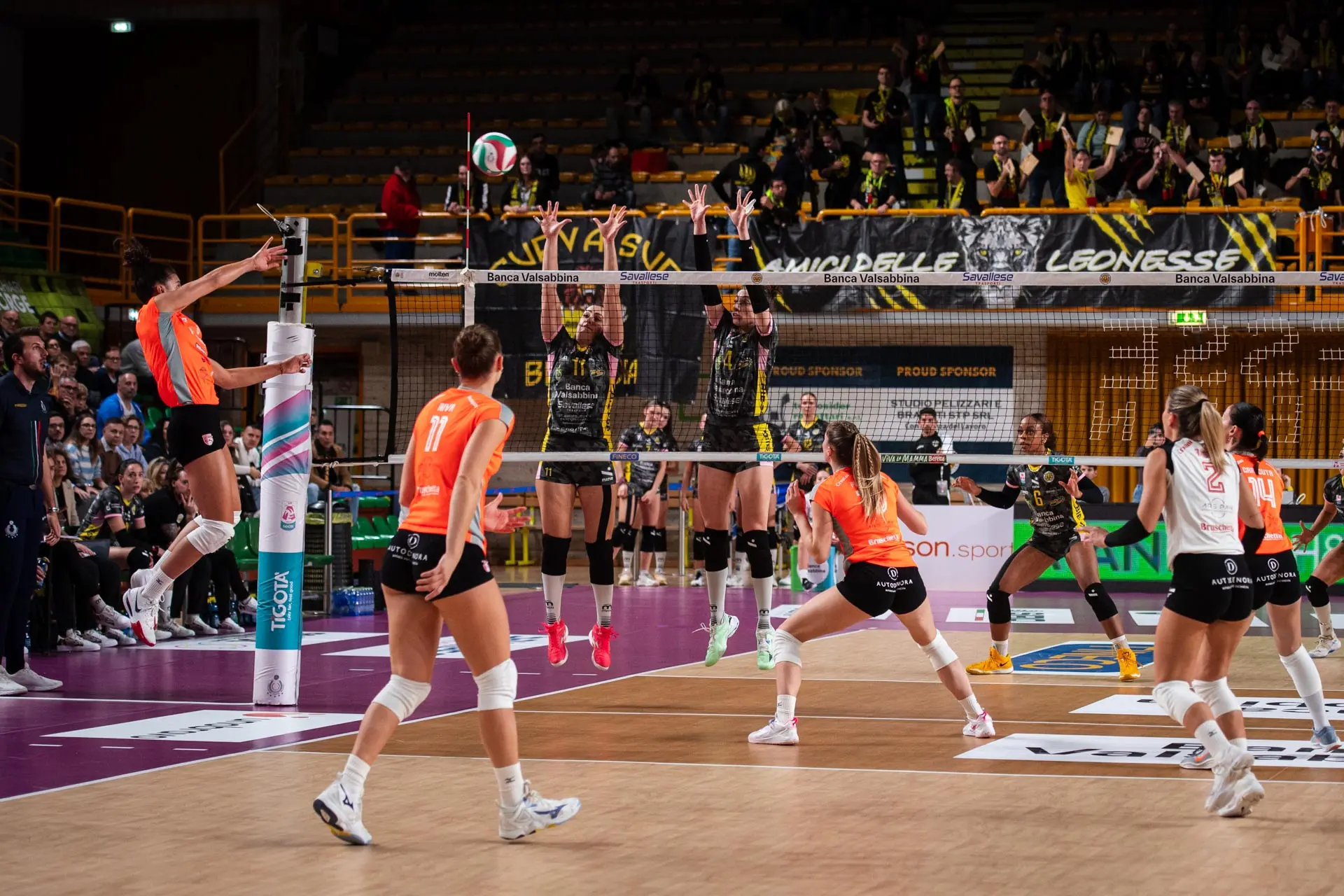 Volley, gli scatti di Valsabbina-Altamura