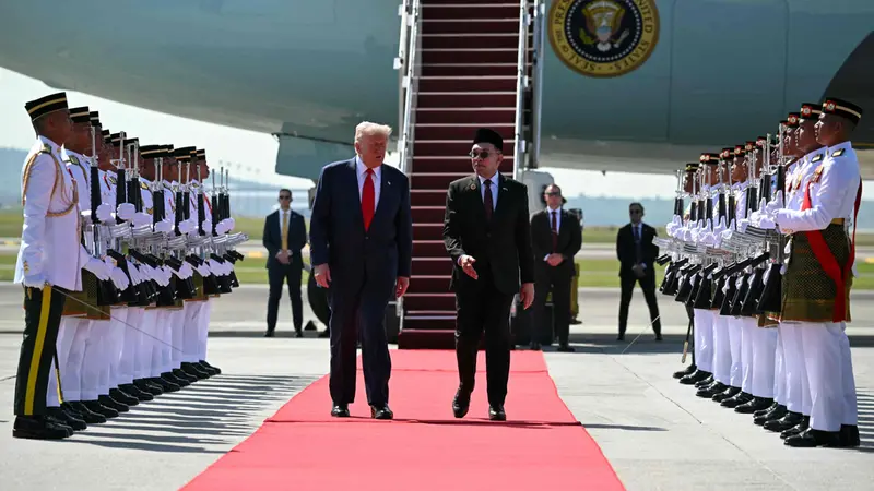 Donald Trump a Kuala Lumpur - Foto Ansa © www.giornaledibrescia.it