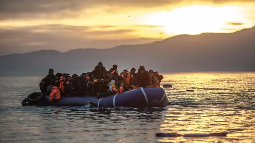 Migranti a Lesbo, Grecia, 29 aprile 2016. ANSA/UFFICIO STAMPA OXFAM/PABLO TOSCO