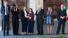Mattarella consegna il premio Airc a Nadia e Sabrina Fanchini - Quirinale