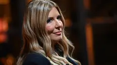 Selvaggia Lucarelli ospite di Piero Chiambretti nella quinta puntata del programma "Donne sull'orlo di una crisi di nervi", Milano, 9 ottobre 2024. ANSA/DANIEL DAL ZENNARO