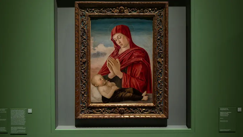 Giovanni Bellini, Madonna in adorazione con Bambino dormiente