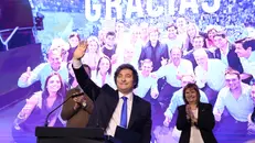 Milei ha trionfato nelle elezioni a medio termine in Argentina - Foto Ansa © www.giornaledibrescia.it