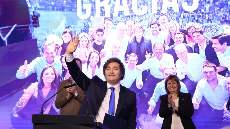 Milei ha trionfato nelle elezioni a medio termine in Argentina - Foto Ansa © www.giornaledibrescia.it