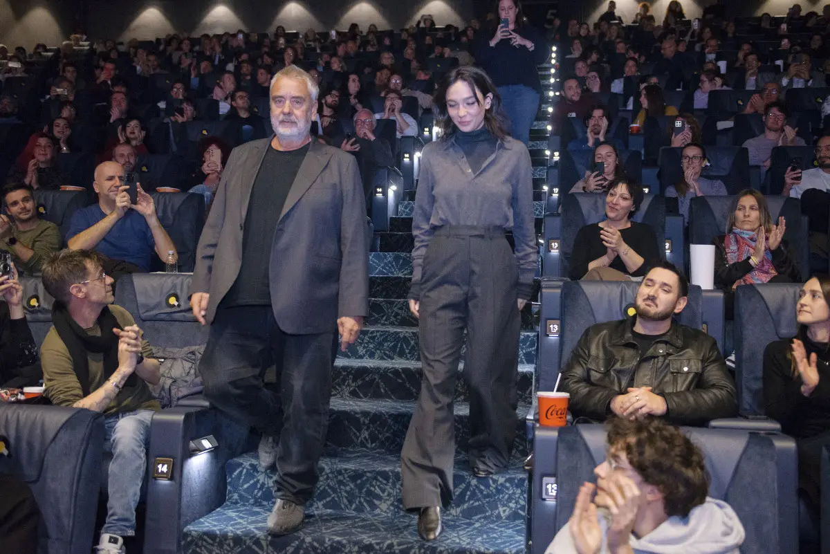 Luca Besson e Matilda De Angelis alla Multisala Oz