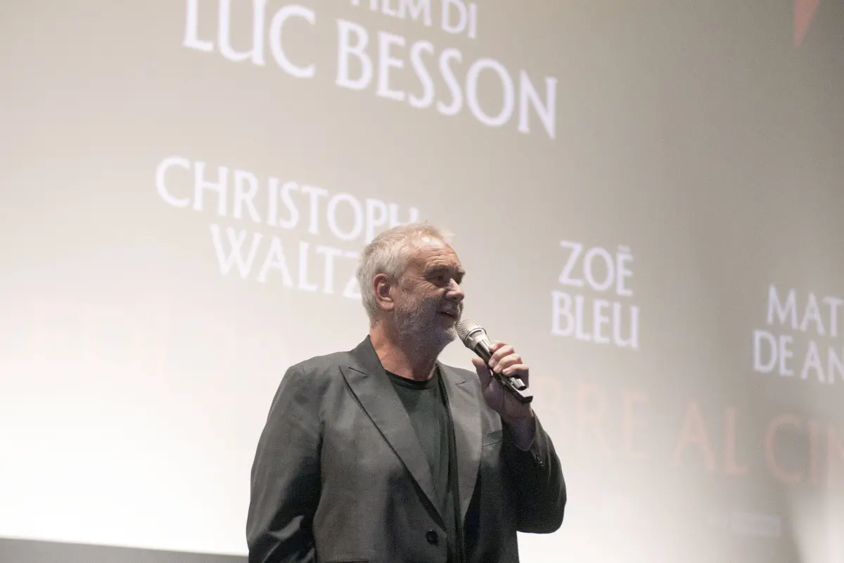 Luca Besson e Matilda De Angelis alla Multisala Oz