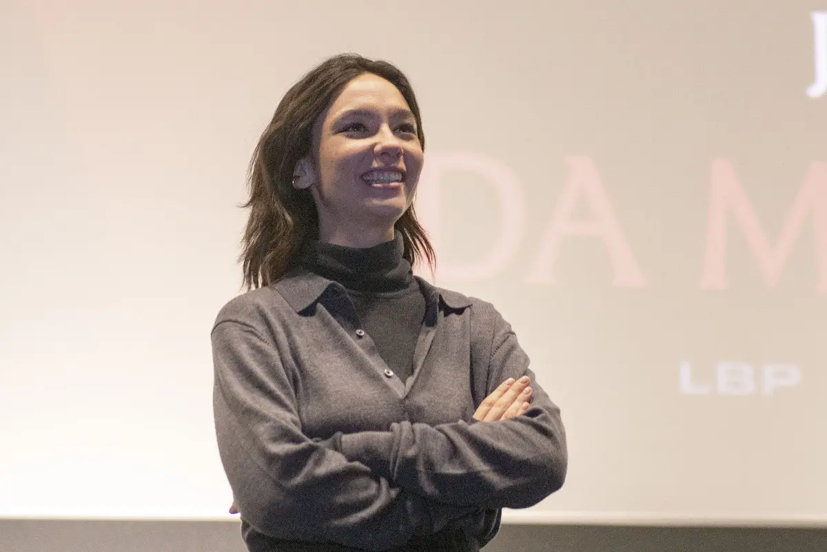 Luca Besson e Matilda De Angelis alla Multisala Oz