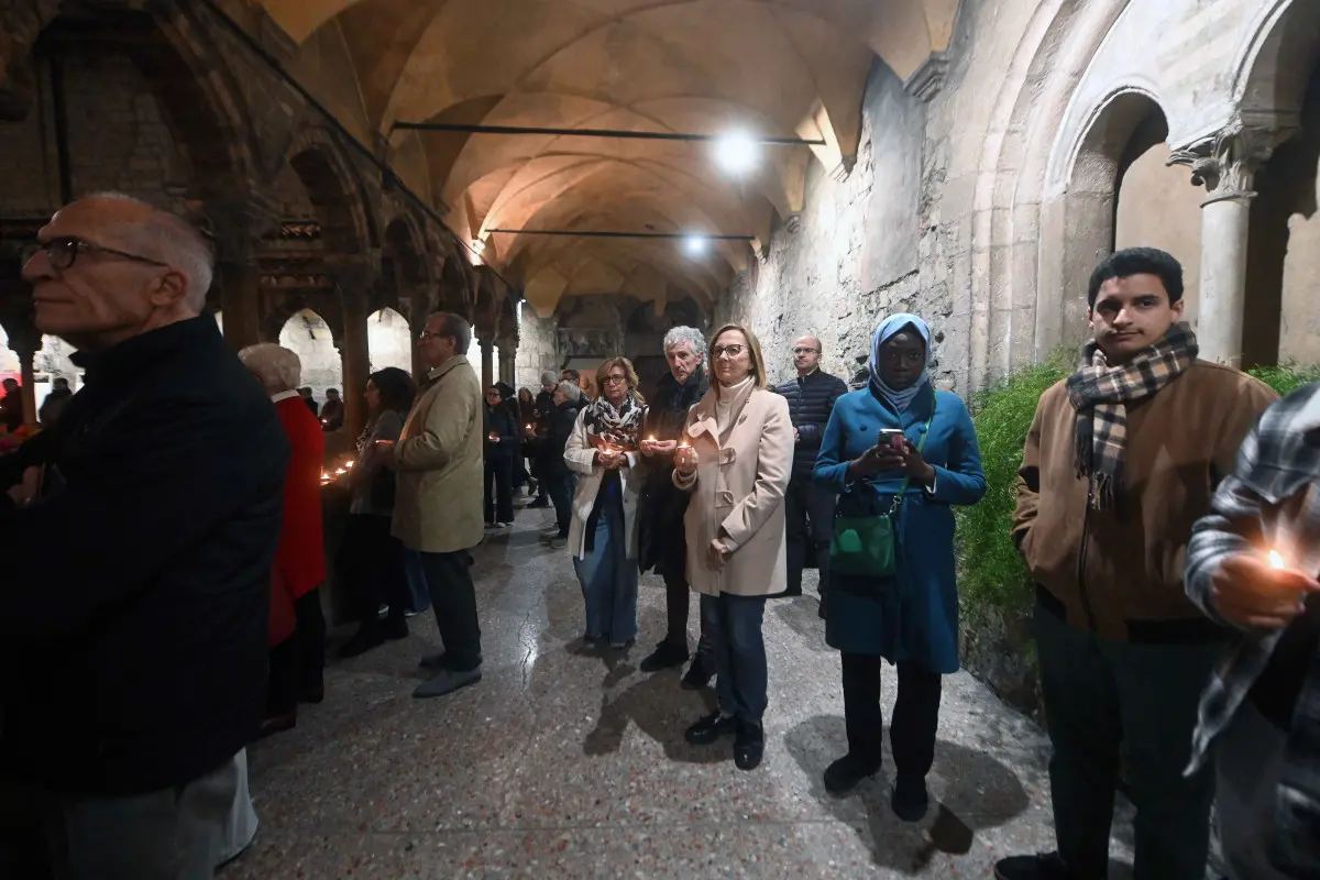 La Preghiera interreligiosa per la pace al convento francescano