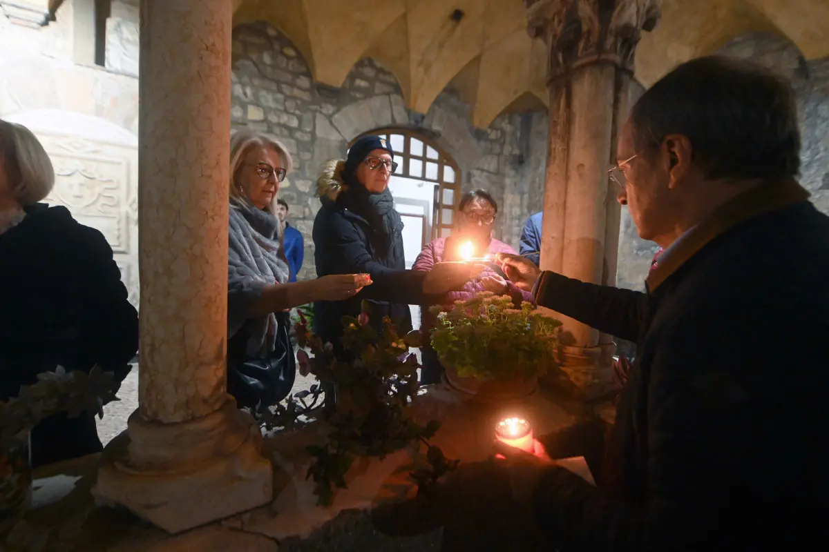 La Preghiera interreligiosa per la pace al convento francescano
