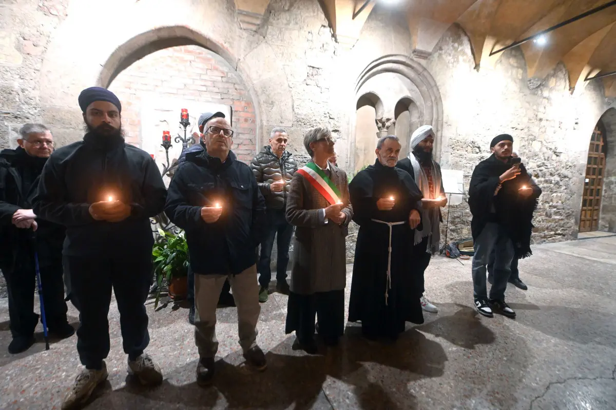 La Preghiera interreligiosa per la pace al convento francescano